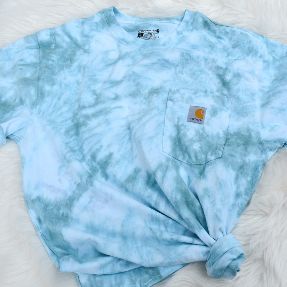 Carhartt Tie Dye T-Shirt (Sky)